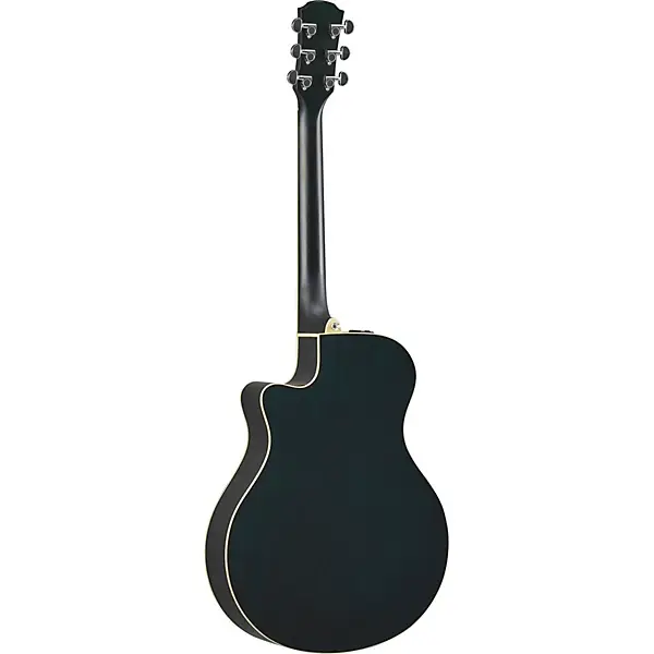 Yamaha APX600 Thin-Line Cutaway Elektro Akustik Gitar (Oriental Blue Burst) - 2