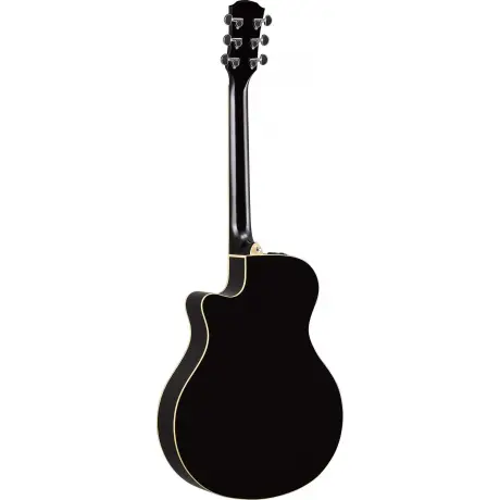 Yamaha APX600BL Thin-Line Cutaway Elektro Akustik Gitar (Siyah) - 2