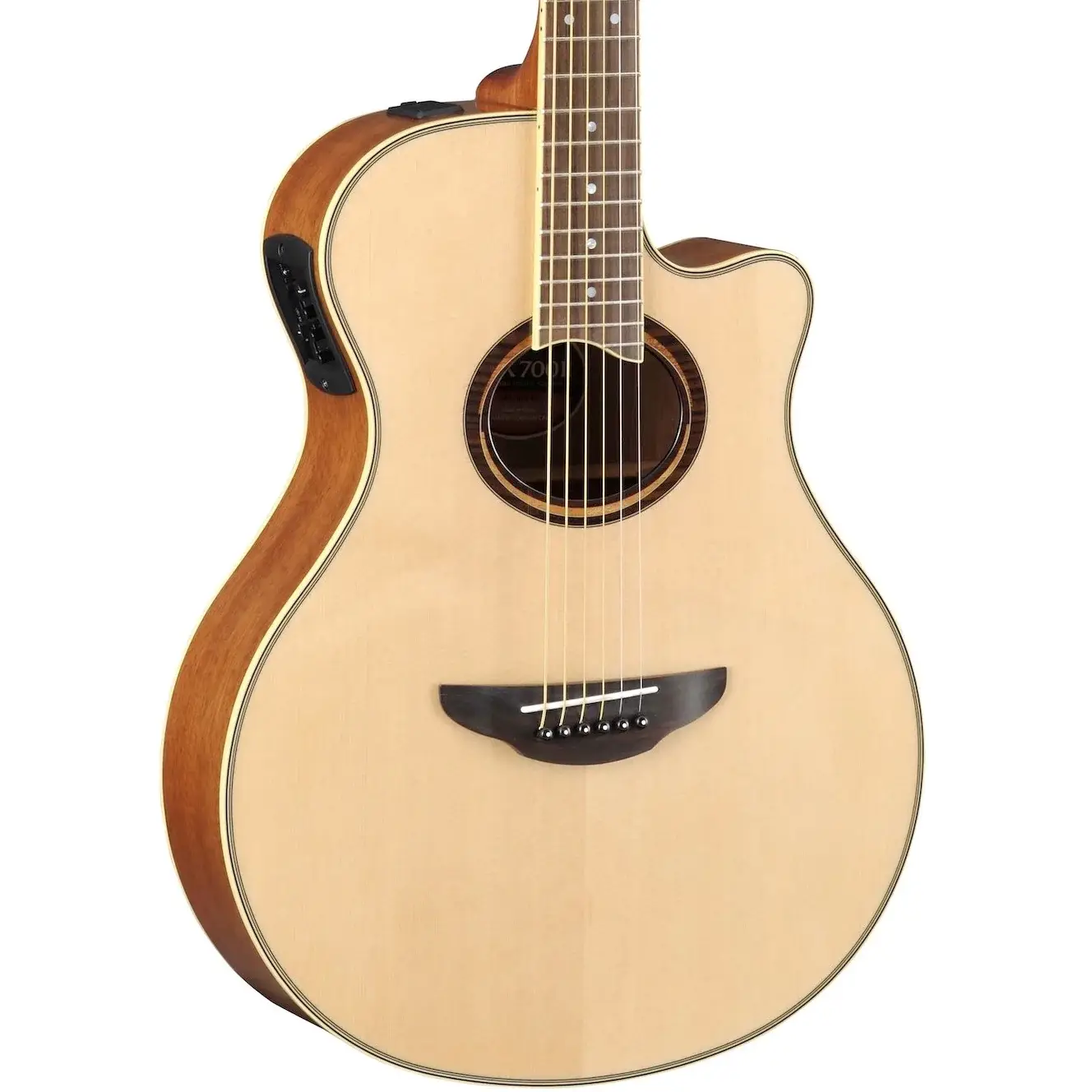 Yamaha APX700 Elektro Akustik Gitar (Naturel) - 2