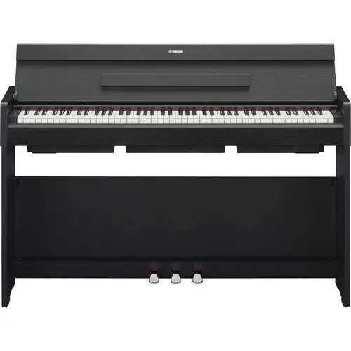 Yamaha ARIUS YDP-S35 88-Key Slim-Body Console Digital Piano (Black Walnut) - 1