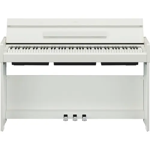 Yamaha ARIUS YDP-S35 88-Key Slim-Body Console Digital Piano (White Walnut) - 1