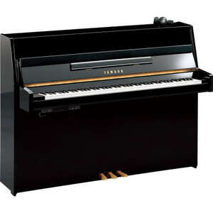 Yamaha B1 SC3 PE Silent Akustik Duvar Piyanosu (Parlak Siyah) - 1