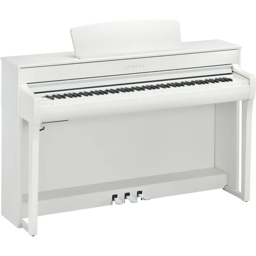 Yamaha Clavinova CLP-745WH Dijital Piyano (Beyaz) - 1