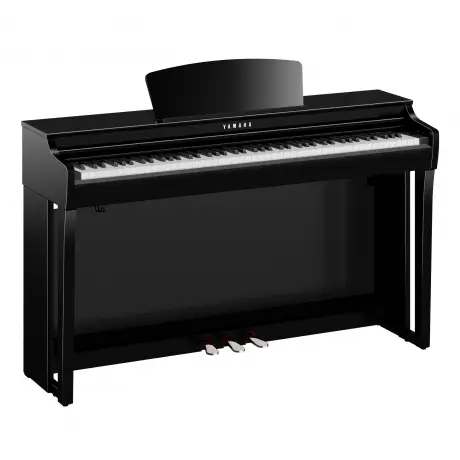 Yamaha Clavinova CLP725PE Dijital Piyano (Parlak Siyah) - 1