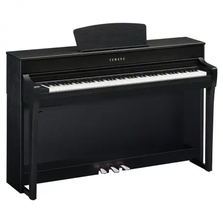 Yamaha Clavinova CLP735B Dijital Piyano (Mat Siyah) - 1