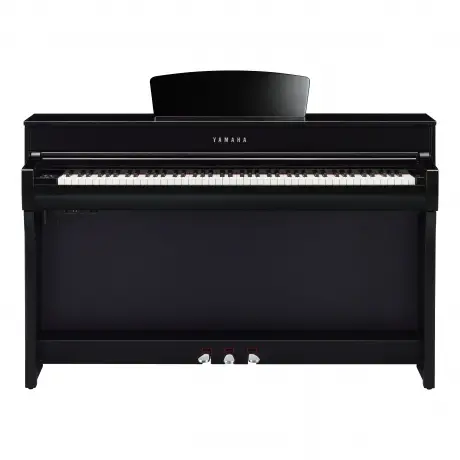 Yamaha Clavinova CLP735PE Dijital Piyano (Parlak Siyah) - 2