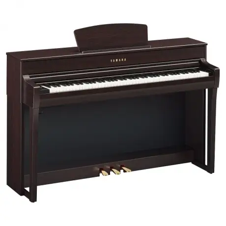 Yamaha Clavinova CLP735R Dijital Piyano (Gül) - 1