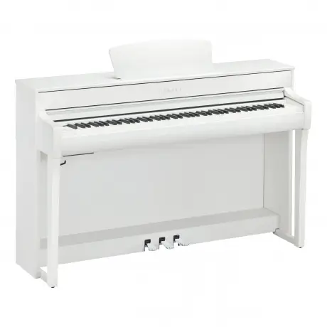 Yamaha Clavinova CLP735WH Dijital Piyano (Beyaz) - 1