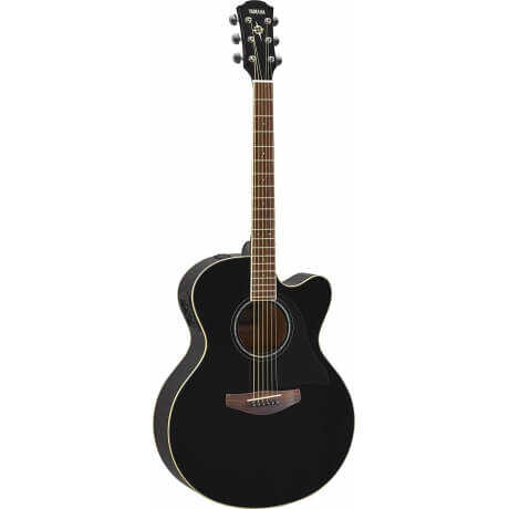 Yamaha - Yamaha CPX600 Medium Jumbo Elektro Akustik Gitar (Siyah)