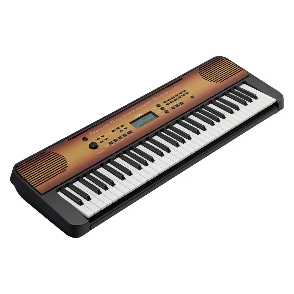 Yamaha PSR-E360 61-Key Touch-Sensitive Portable Keyboard (Dark Walnut Wood Grain) - 2
