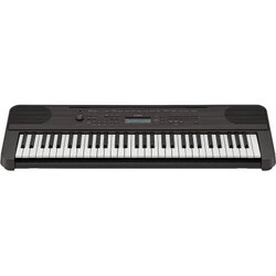 Yamaha PSR-E360 61-Key Touch-Sensitive Portable Keyboard (Dark Walnut Wood Grain) - 3
