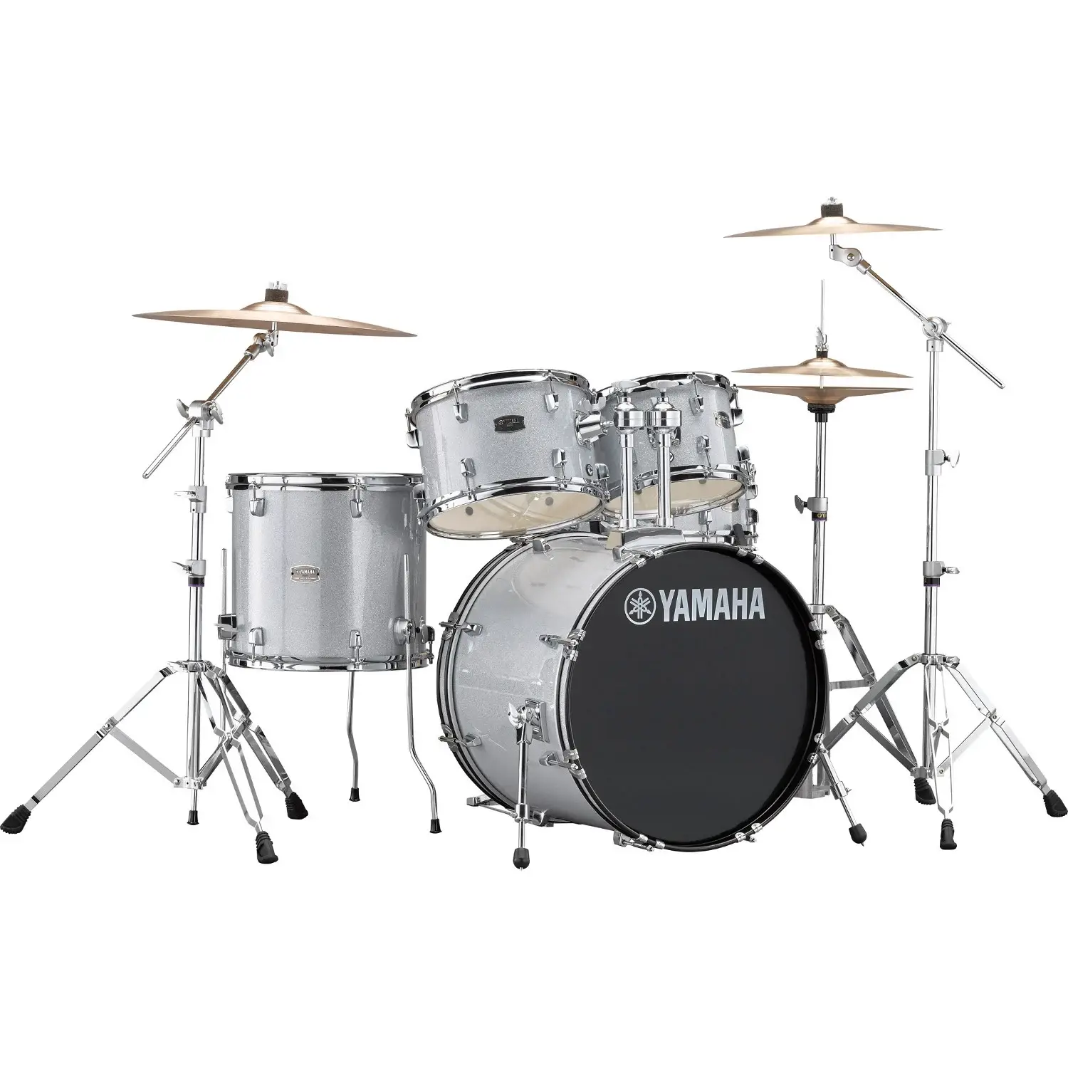 Yamaha RDP0F5 Rydeen Drum Kit (Silver Glitter) - 1