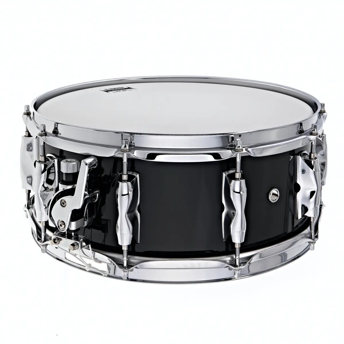 Yamaha Recording Custom 14 x 5.5'' Snare Drum, Solid Black - 3