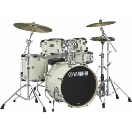 Yamaha Stage Custom Birch 5-Parça Akustik Davul Seti (Classic White) - Yamaha