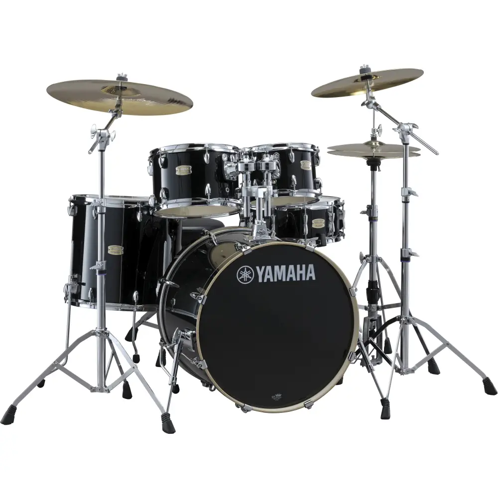 Yamaha Stage Custom Birch 5 Parça Akustik Davul Seti (Raven Black) - Yamaha