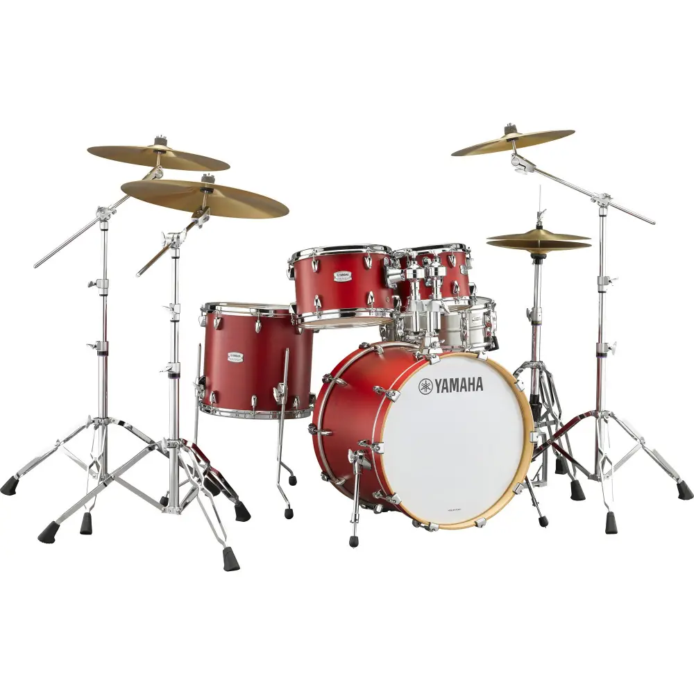 Yamaha Tour Maple Custom 20 inç Akustik Davul Seti (Candy Apple Satin) - Yamaha