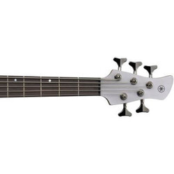 Yamaha TRBX505 5-string Bass Guitar - Translucent White - 4