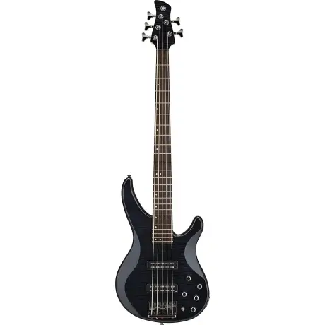 Yamaha TRBX605FM 5-String Electric Bass Guitar (Translucent Black) - 1