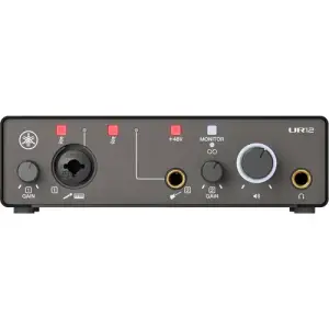 Yamaha UR12MK3 2x2 USB-C Ses Kartı (Siyah) - 3