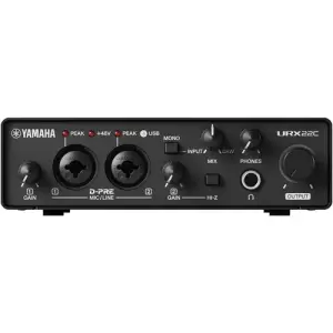 Yamaha URX22C 2x2 USB-C Ses Kartı - 3