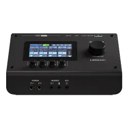 Yamaha URX44V 6x4 USB-C Ses ve Video Arabirimi (Siyah) - 2