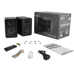 YU4 | 140W Watt 4'' Aktif Hoparlörler, Bluetooth® - Mat Siyah - 3