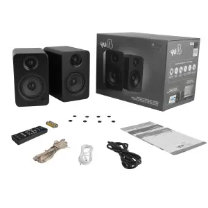 YU4 | 140W Watt 4'' Aktif Hoparlörler, Bluetooth® - Mat Siyah - 3