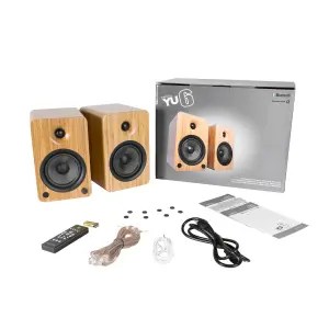 YU6 | 200 Watt 5'' Aktif Hoparlörler, Bluetooth® - Bambu - 3