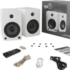 YU6 | 200 Watt 5'' Aktif Hoparlörler, Bluetooth® - Mat Beyaz - 8