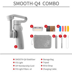 Zhiyun Smooth Q4 Combo Smartphone Gimbal Stabilizer - 6