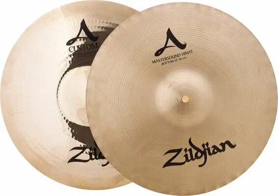 Zildjian A0123 14 inch A Zildjian Mastersound Hi-hat Cymbals - 1