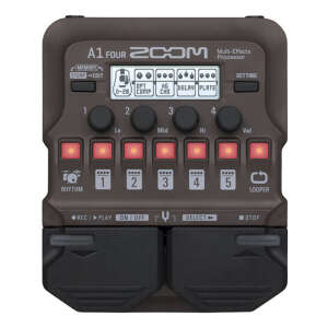 Zoom A1 Four Acoustic Multi-Effects Processor Pedal - 1