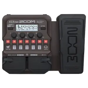Zoom A1X Four Akustik Enstrümanlar için Çoklu Efekt ve Modelleme Pedalı - 1