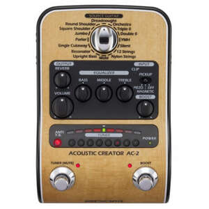 Zoom AC-2 Acoustic Creator Pedal - 1