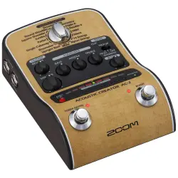 Zoom AC-2 Akustik Gitar Ses İşlemci ve DI Pedalı - 4