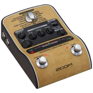 Zoom AC-2 Akustik Gitar Ses İşlemci ve DI Pedalı - 4
