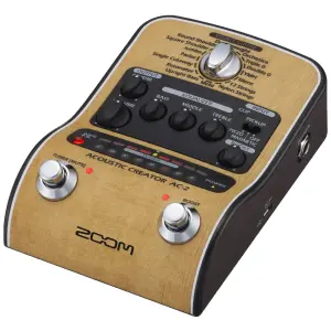 Zoom AC-2 Akustik Gitar Ses İşlemci ve DI Pedalı - 5