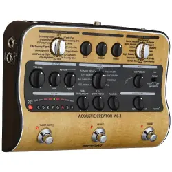 Zoom AC-3 Akustik Gitar Ses Şekillendirici ve DI Pedalı - 2