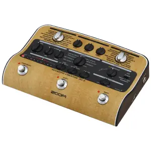 Zoom AC-3 Akustik Gitar Ses Şekillendirici ve DI Pedalı - 4