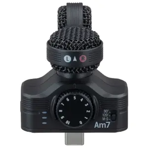 Zoom AM7 Android Uyumlu USB-C Mid-Side Stereo Mikrofon - 5