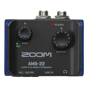 Zoom AMS-22 USB-C Audio Interface - 4