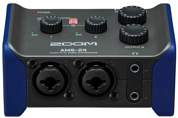 Zoom AMS-24 USB-C Audio Interface - 3