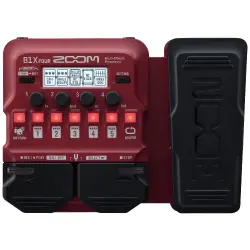 Zoom B1X Four Çok İşlevli Bas Gitar Efekt Pedalı - 1