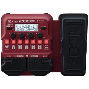 Zoom B1X Four Çok İşlevli Bas Gitar Efekt Pedalı - 1