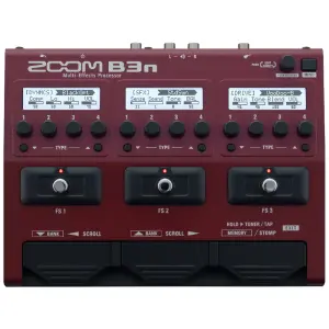 Zoom B3n Bas Gitar Multi-Efekt ve Amfi Simülatörü - 1