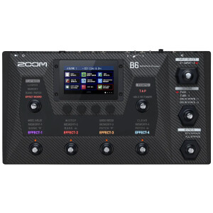 Zoom B6 Multi-Effects Processor for Electric Bass - Zoom