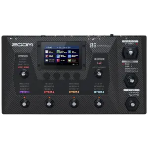 Zoom B6 Profesyonel Bas Gitar Çoklu Efekt İşlemcisi - 1