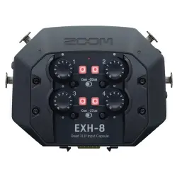 Zoom EXH-8 Quad XLR Input Capsule for H8 Recorder - 1