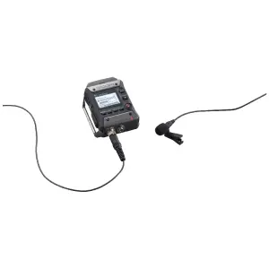 Zoom F1-LP 2-Input / 2-Track Portable Field Recorder with Lavalier Microphone - 5