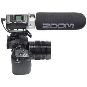 Zoom F1-SP 2-Input / 2-Track Portable Field Recorder with Shotgun Microphone - 3